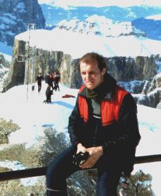 Raimund auf der Sella Ronda (24.2.83)